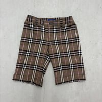 Image 1 of burberry blue label shorts