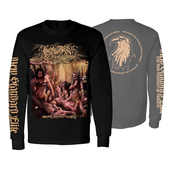 Image of INSALUBRITY "PUTRESCENT PSYCHOPATHY" LONG SLEEVE