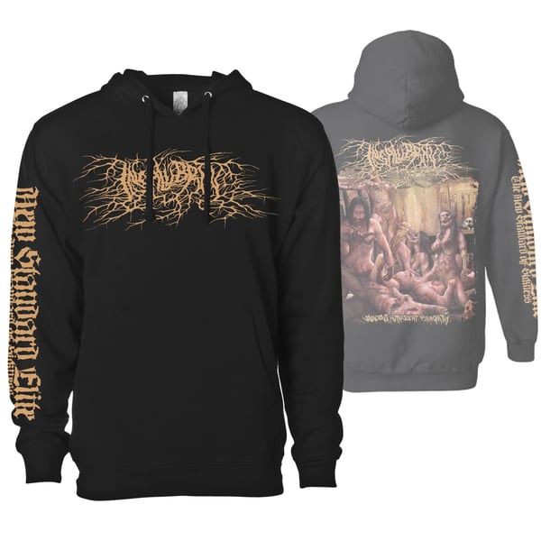 Image of INSALUBRITY "PUTRESCENT PYSCHOPATHY" HOODIE