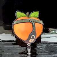 Image 2 of Locked Peach - Sticker