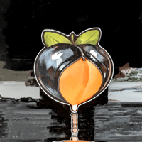 Image 1 of Latex Peach - Sticker