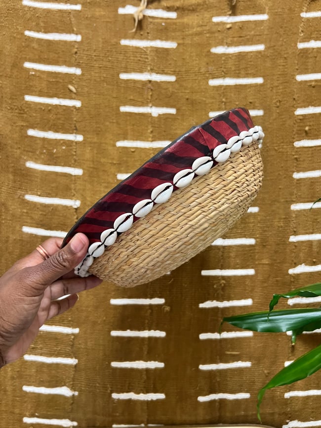 cowrie (circle) basket