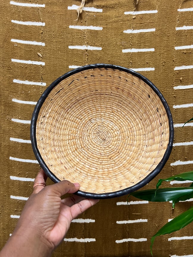 cowrie (circle) basket
