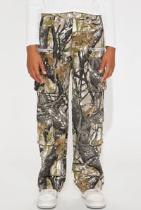Image 3 of Unisex Camo Cargo Jeans