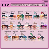 Image 4 of Tiny JJK Ships Keychains 