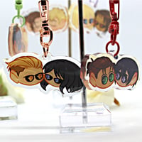 Image 2 of AOT Tiny Ship Keychains 