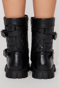 Image 1 of Black Combat Boots