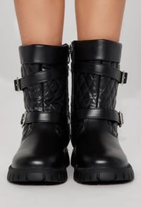 Image 3 of Black Combat Boots