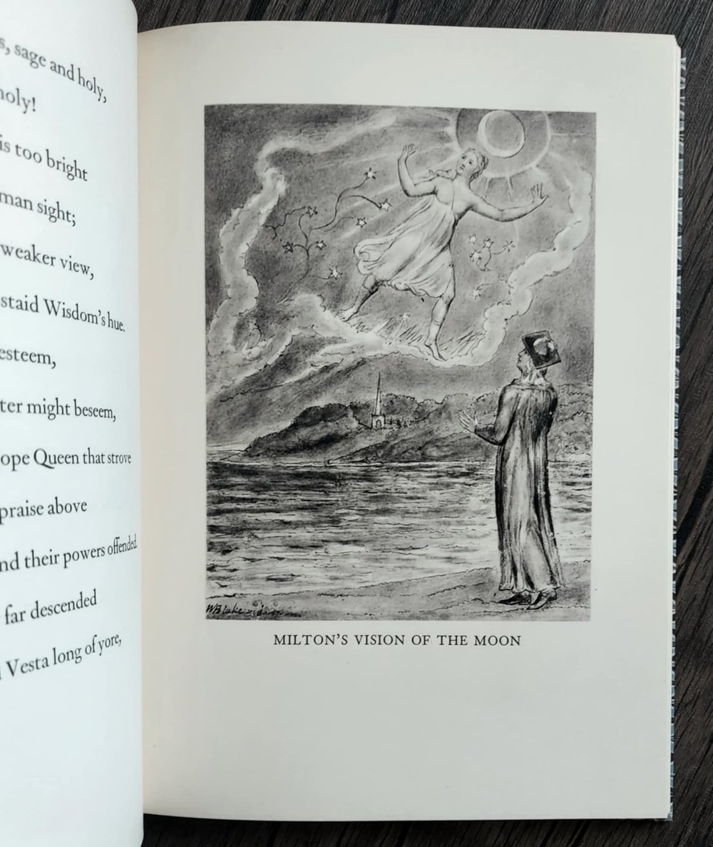 L'Allegro & Il Penseroso, by John Milton with the paintings by William Blake