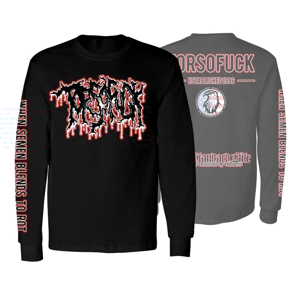 Image of TORSOFUCK "SEMEN ROT" DEMO LONG SLEEVE