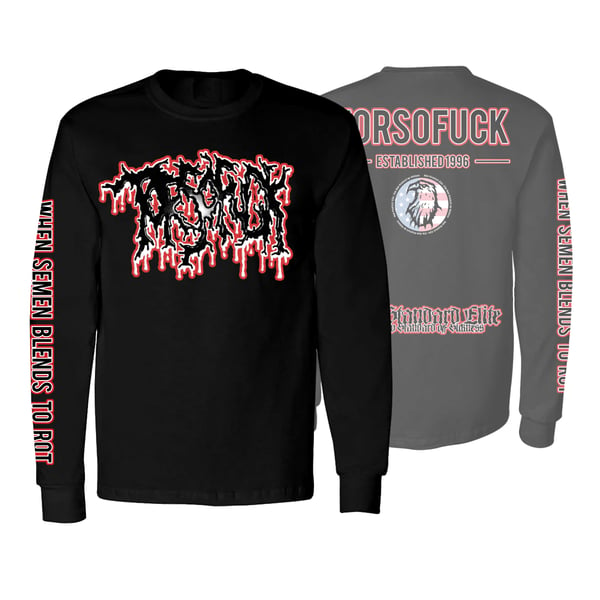 Image of TORSOFUCK "SEMEN ROT" DEMO LONG SLEEVE