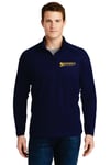 Men's Navy Performance Quarter Zip Pullover