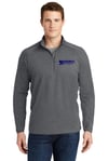 Men's Performance Quarter Zip - Gray Heather