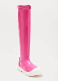 Image 1 of Hot Pink over the knee boots