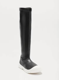 Image 1 of Black over the knee boots