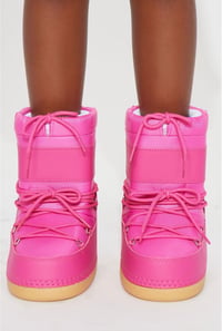 Image 1 of Fuchsia Angel Snow Boots