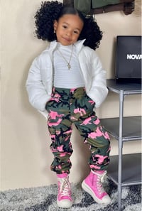 Pink Camo Joggers