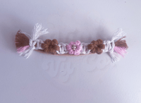 RTS Skelly Stevie Short Headband- Camel, Cream , Light Pink