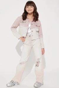 Image 1 of Jean Dip Dye Jacket & Pants 