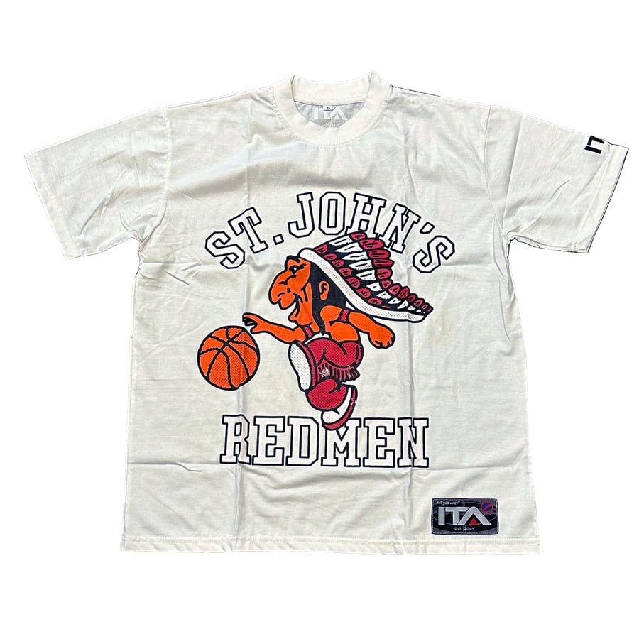 Image of St. Johns Redmen T-shirt White