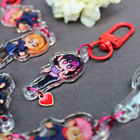 Image 1 of JJK Itty Bitty Keychains [PRE-ORDER]