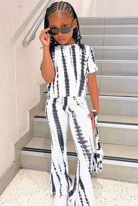 Image 2 of Flare Tie Dye Pants Set