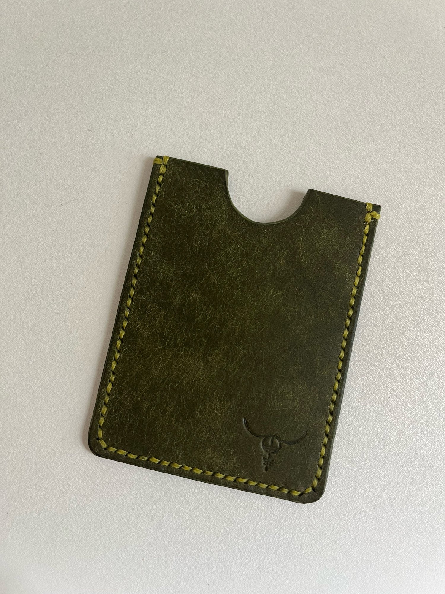 Image of Olive Pueblo Cardholder 