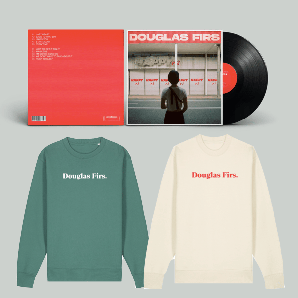 Image of HAPPY PT. 2 PROMO PACKS! LP/CD + SWEATER