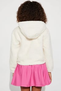 Image 2 of Ivory Fleece Jacket 