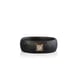 Image of black and gold princess, finger shaped band