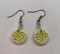 Image 4 of Small round pendant earrings