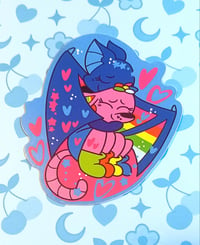 Sparklecare Moodies (Mood x Rem) ~ Ship batch sticker