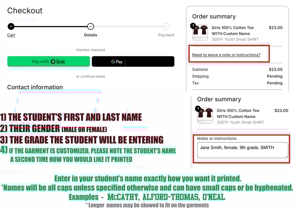 Image of PLEASE READ: How to Customize Items