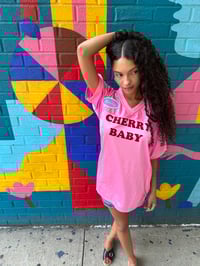 Image 4 of Restock 🩷Cherry Baby Pink Jersey 🩷🩷💋