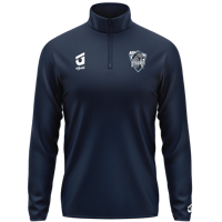 ID ESSENTIALS - AGUILA CORE COTTON QUARTER ZIP NAVY