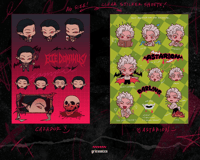 baldur's gate 3 clear sticker sheets
