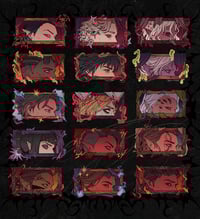 baldur's gate 3 portrait acrylic pins