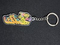 Daily Bread Trippy Loaf Keychain 2.5”