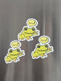 Image 3 of (Magnet) Hello! Mr. Glass Froggy🐸 