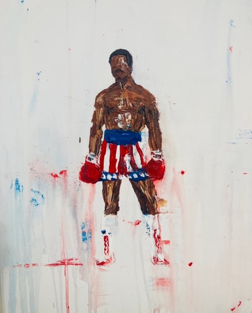 Image of Rocky collection 4x originals on canvas