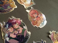 Image 2 of Zodiac Chibi-Bunny Stickers