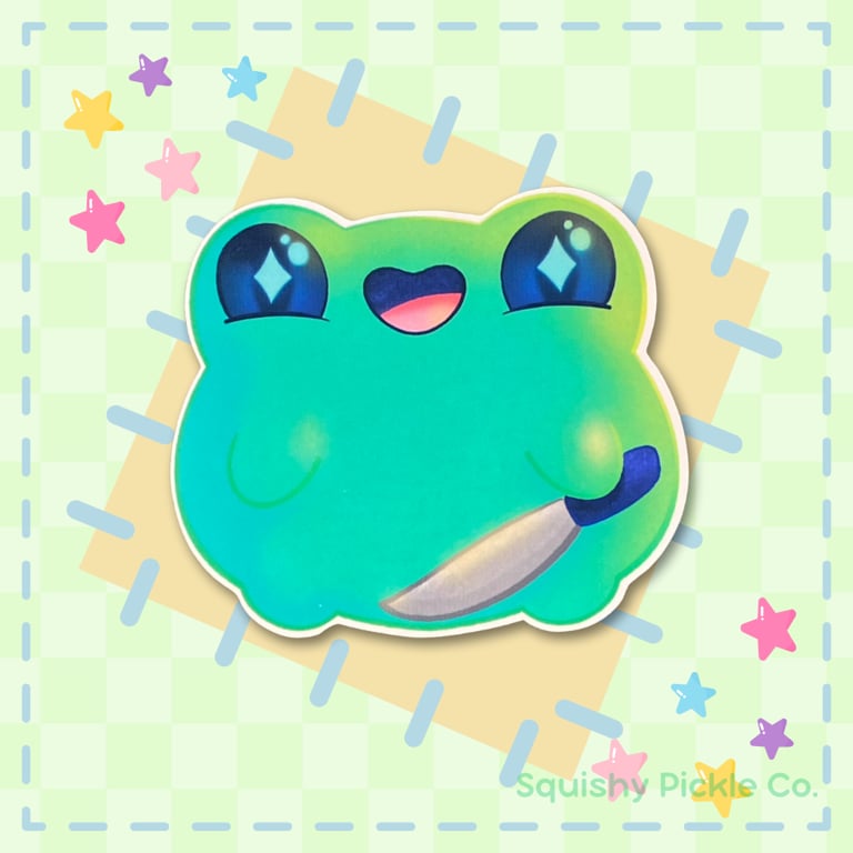 Image of Danger Frog Magnet