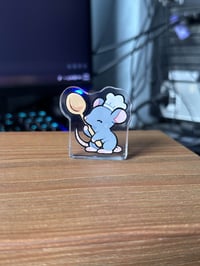 Image 2 of Chef Rat Baseless Acrylic Standee