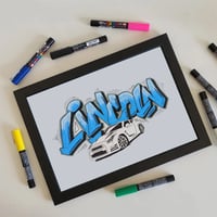 Image 4 of Your Child's Name in Graffiti Lettering! 