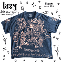 Image 1 of 2 Custom Bleached Shirts