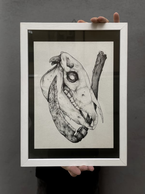 Image of La Caccia Morta - original artwork