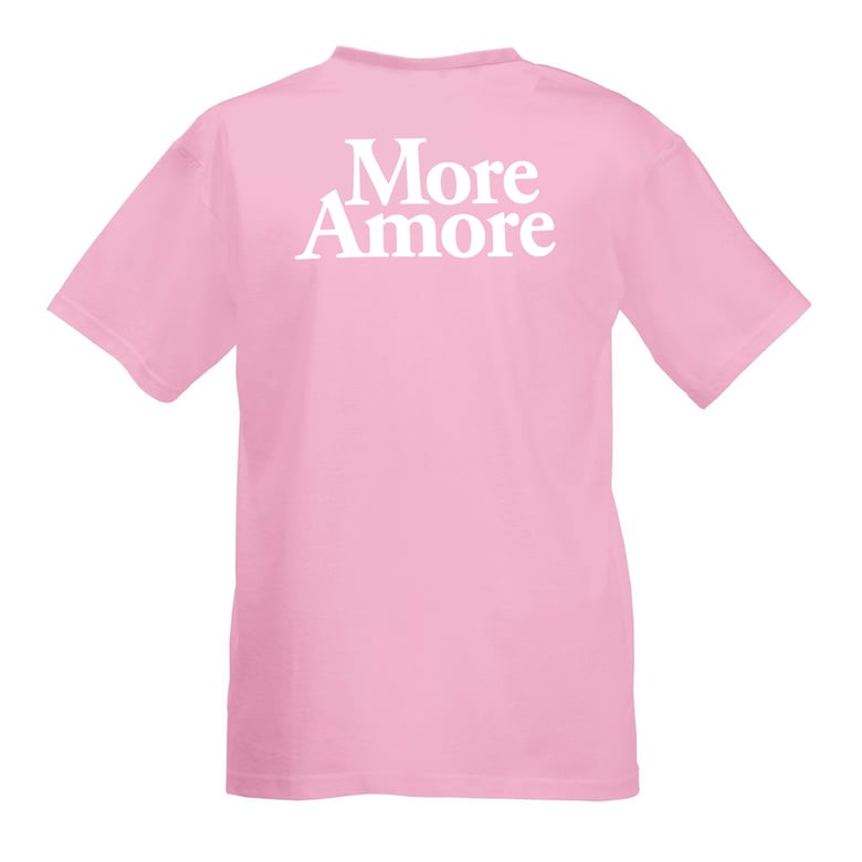 Image of S/S MORE AMORE-PINK-LIMITED TO 50.