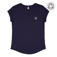 Image 2 of Milk Organic Cotton Back-print Rolled Sleeve T-shirt