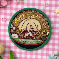 Image 2 of HSR Glitter Coasters / Stickers (Batch 2)