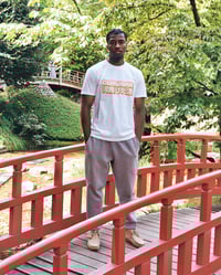 Image 2 of JAPAN TEE *WHITE & ORANGE*